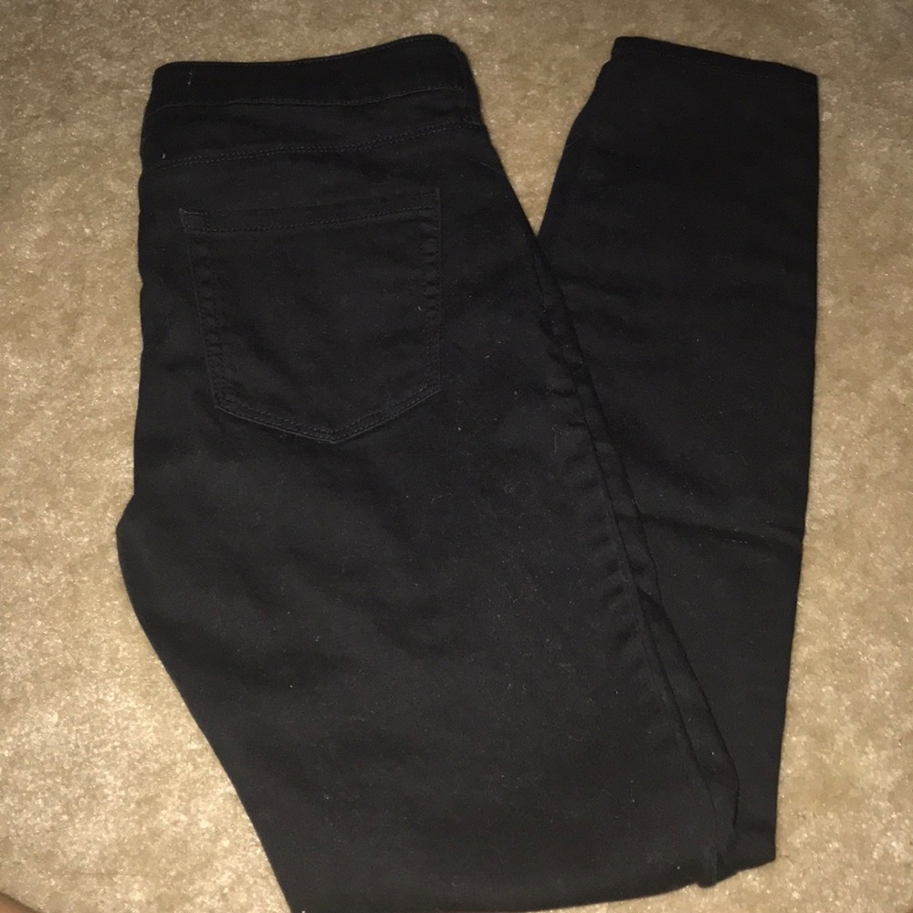 Pacsun Black Jeans Mid Rise Skinny